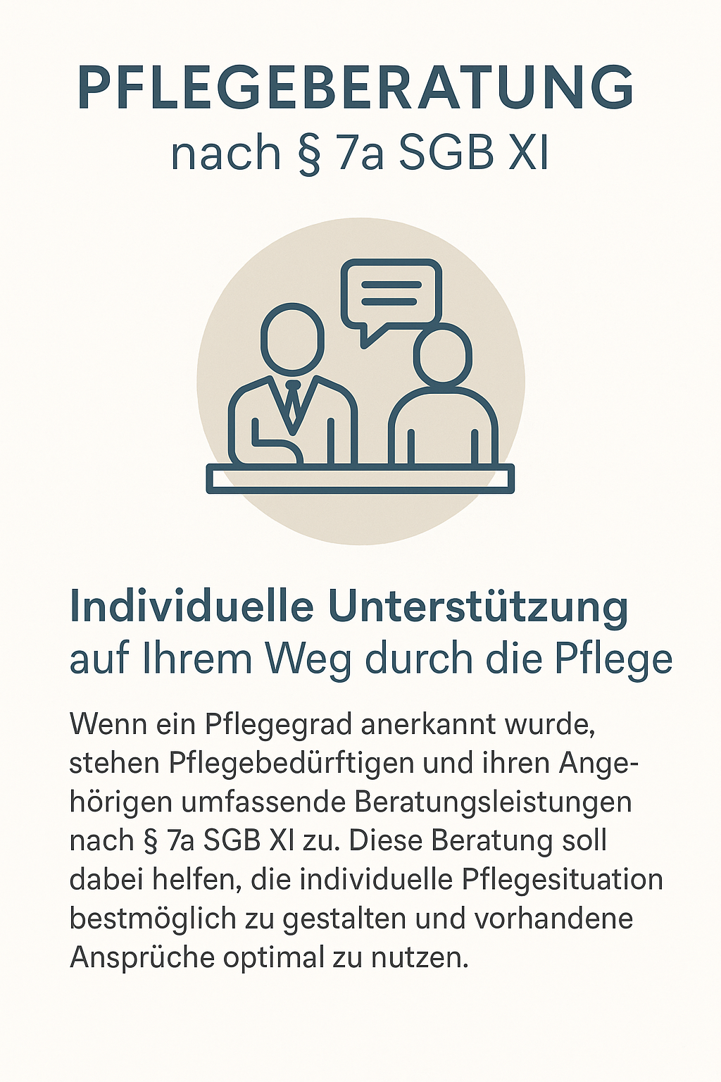 Pflegeberatung